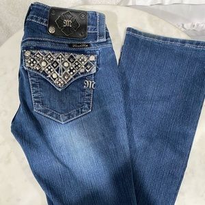 MISS ME bootcut jeans